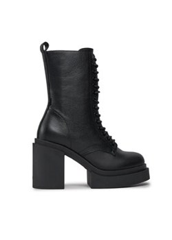 Bronx Botki Ankle boots 34290-U Czarny ze sklepu MODIVO w kategorii Workery damskie - zdjęcie 171507009