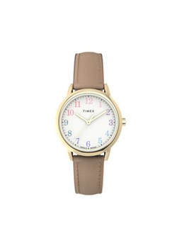 Timex Zegarek Easy Reader Classic Beżowy ze sklepu MODIVO w kategorii Zegarki - zdjęcie 171507037