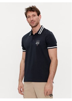 Aeronautica Militare Polo 241PO1758P191 Granatowy Regular Fit ze sklepu MODIVO w kategorii T-shirty męskie - zdjęcie 171507206