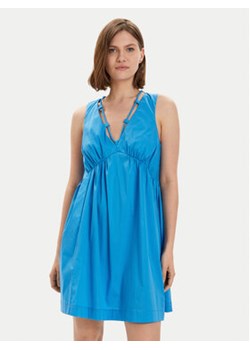 Pinko Sukienka codzienna Avengers 103418 A1TX Niebieski Regular Fit ze sklepu MODIVO w kategorii Sukienki - zdjęcie 171507796