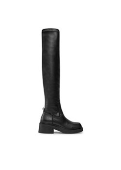 Bronx Muszkieterki High boots 14290-G Czarny ze sklepu MODIVO w kategorii Kozaki damskie - zdjęcie 171507898