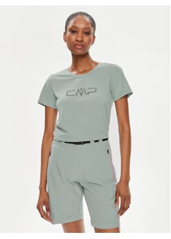 CMP Koszulka techniczna 39T5676P Zielony Regular Fit ze sklepu MODIVO w kategorii Bluzki damskie - zdjęcie 171508027