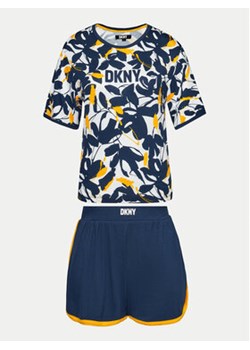 DKNY Piżama YI70014 Granatowy Regular Fit ze sklepu MODIVO w kategorii Piżamy damskie - zdjęcie 171508158