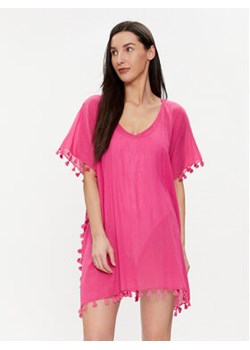 Seafolly Sukienka plażowa Amnesia 52162 Różowy Regular Fit ze sklepu MODIVO w kategorii Odzież plażowa - zdjęcie 171508426