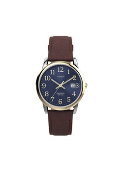 Timex Zegarek Easy Reader Classic TW2W54500 Brązowy ze sklepu MODIVO w kategorii Zegarki - zdjęcie 171508646