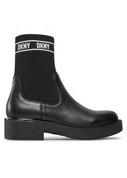 Botki DKNY Tully K3317661 Czarny ze sklepu eobuwie.pl w kategorii Botki - zdjęcie 171509918