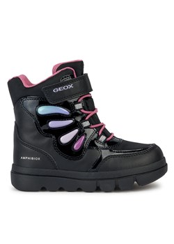 Kozaki Geox J Willaboom Girl B A J36HWA 054FU C9240 D Black/Multicolor ze sklepu eobuwie.pl w kategorii Buty zimowe dziecięce - zdjęcie 171510675