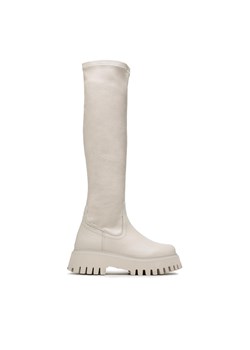 Kozaki Bronx High boots 14211-G Winter White 1257 ze sklepu eobuwie.pl w kategorii Kozaki damskie - zdjęcie 171512056