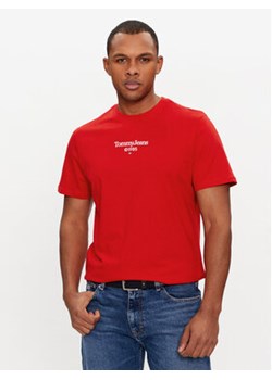 Tommy Jeans T-Shirt 85 Entry DM0DM18569 Czerwony Regular Fit ze sklepu MODIVO w kategorii T-shirty męskie - zdjęcie 171512289