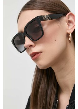 Michael Kors okulary przeciwsłoneczne KARLIE damskie kolor czarny 0MK2170U ze sklepu ANSWEAR.com w kategorii Okulary przeciwsłoneczne damskie - zdjęcie 171513487