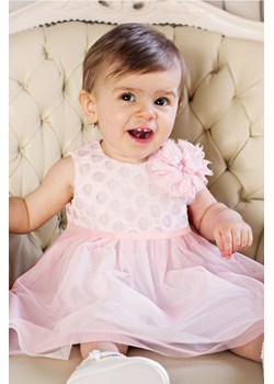 Elegancka sukienka niemowlęca dla dziewczynki ze sklepu 5.10.15 w kategorii Sukienki niemowlęce - zdjęcie 171515486