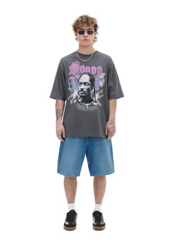 Cropp - Szara koszulka Snoop Dogg - szary ze sklepu Cropp w kategorii T-shirty męskie - zdjęcie 171515646