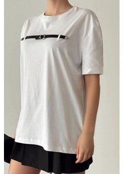 T-shirt TORANSA WHITE ze sklepu Ivet Shop w kategorii Bluzki damskie - zdjęcie 171516836