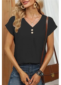 T-shirt KREAMOLDA BLACK ze sklepu Ivet Shop w kategorii Bluzki damskie - zdjęcie 171516848