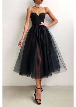 Sukienka BRIDELA BLACK ze sklepu Ivet Shop w kategorii Sukienki - zdjęcie 171522785