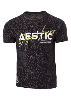 Męska koszulka T-001 - czarna ze sklepu Risardi w kategorii T-shirty męskie - zdjęcie 171524495
