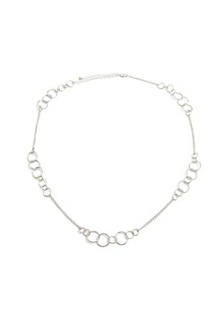 Cropp - Pasek w kształcie łańcucha z ozdobnymi detalami - srebrny ze sklepu Cropp w kategorii Paski damskie - zdjęcie 171524699