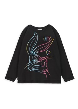 MOKIDA Koszulka w kolorze czarnym ze wzorem ze sklepu Limango Polska w kategorii Bluzki dziewczęce - zdjęcie 171526707
