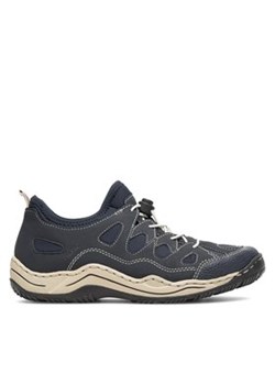 Rieker Sneakersy L0551-14 Granatowy ze sklepu MODIVO w kategorii Buty sportowe damskie - zdjęcie 171529155