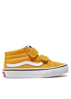 Vans Sneakersy Uy Sk8-Mid Reissue V VN0A38HHLSV1 Żółty ze sklepu MODIVO w kategorii Trampki dziecięce - zdjęcie 171529285