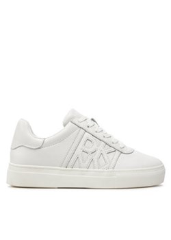 DKNY Sneakersy K1427962 Biały ze sklepu MODIVO w kategorii Buty sportowe damskie - zdjęcie 171529456