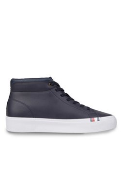 Tommy Hilfiger Sneakersy Modern Vulc Lth Hi Wl FM0FM04820 Niebieski ze sklepu MODIVO w kategorii Trampki męskie - zdjęcie 171529957