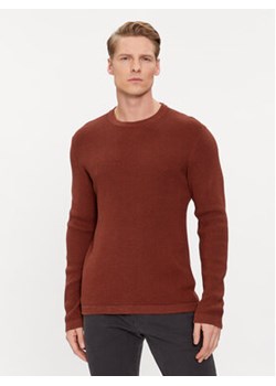 Selected Homme Sweter 16079776 Bordowy Regular Fit ze sklepu MODIVO w kategorii Swetry męskie - zdjęcie 171530267