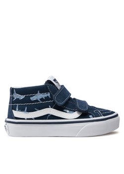Vans Sneakersy Uy Sk8-Mid Reissue V VN00018TBER1 Niebieski ze sklepu MODIVO w kategorii Trampki dziecięce - zdjęcie 171530606