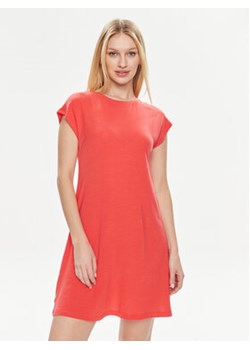 Vero Moda Sukienka codzienna Ava 10304703 Czerwony Loose Fit ze sklepu MODIVO w kategorii Sukienki - zdjęcie 171531018