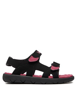 Sandały Timberland Perkins Row 2 Strap Sandal TB0A43EAEDJ1 Black W Bright Pink ze sklepu eobuwie.pl w kategorii Sandały dziecięce - zdjęcie 171531458