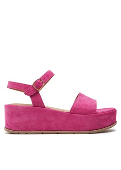 Sandały Tamaris 1-28020-42 Pink Suede 530 ze sklepu eobuwie.pl w kategorii Sandały damskie - zdjęcie 171532717