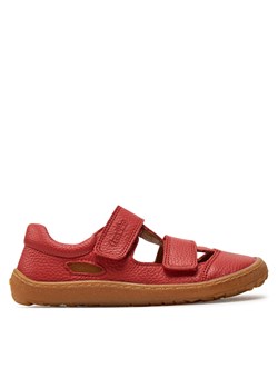 Sandały Froddo Barefoot Sandal G3150266-5 D Czerwony ze sklepu eobuwie.pl w kategorii Sandały dziecięce - zdjęcie 171533886