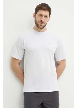 Marmot t-shirt sportowy Windridge kolor biały gładki ze sklepu ANSWEAR.com w kategorii T-shirty męskie - zdjęcie 171535357