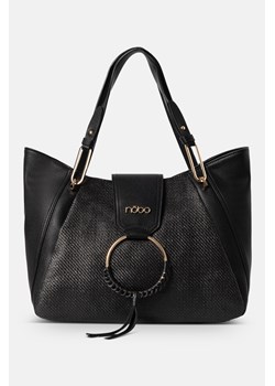 Elegancka torebka Nobo w letnim stylu czarna ze sklepu NOBOBAGS.COM w kategorii Torby Shopper bag - zdjęcie 171536427