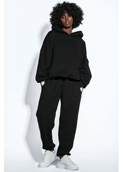 Komplet dresowy czarny- bluza z kapturem i spodnie dresowe Fobya ze sklepu 5.10.15 w kategorii Dresy damskie - zdjęcie 171536886