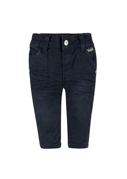 Chłopięce spodnie dla niemowlaka ciemnoniebieskie ze sklepu 5.10.15 w kategorii Spodnie i półśpiochy - zdjęcie 171536897