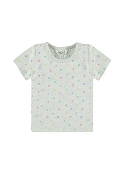 Chłopięca niemowlęca bluzka z krótkim rękawem we wzorki ze sklepu 5.10.15 w kategorii Koszulki niemowlęce - zdjęcie 171536946