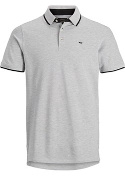 Jack &amp; Jones Koszulka polo w kolorze jasnoszarym ze sklepu Limango Polska w kategorii T-shirty męskie - zdjęcie 171538857