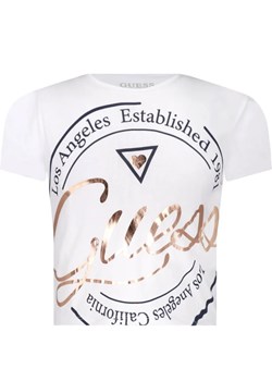 Guess T-shirt | Cropped Fit ze sklepu Gomez Fashion Store w kategorii Bluzki dziewczęce - zdjęcie 171539036