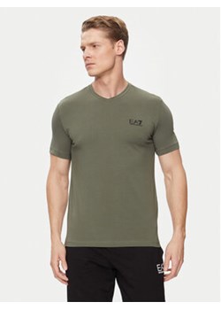 EA7 Emporio Armani T-Shirt 8NPT53 PJM5Z 1846 Zielony Regular Fit ze sklepu MODIVO w kategorii T-shirty męskie - zdjęcie 171540227