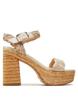 Guess Espadryle Follyn FLGFON ELE03 Beżowy ze sklepu MODIVO w kategorii Espadryle damskie - zdjęcie 171540465