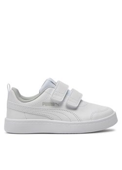 Puma Sneakersy Courtflex v2 V Ps 371543 04 Biały ze sklepu MODIVO w kategorii Trampki dziecięce - zdjęcie 171540467