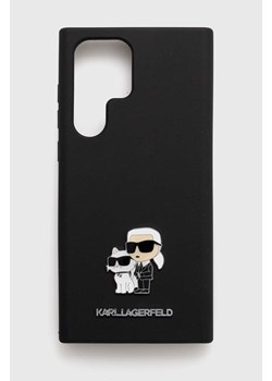 Karl Lagerfeld etui na telefon Galaxy S23 Ultra kolor czarny ze sklepu ANSWEAR.com w kategorii Etui - zdjęcie 171541199