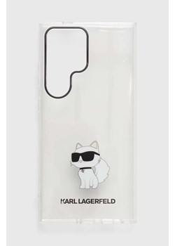 Karl Lagerfeld etui na telefon Galaxy S24 Ultra kolor transparentny ze sklepu ANSWEAR.com w kategorii Etui - zdjęcie 171541248