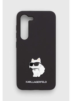 Karl Lagerfeld etui na telefon Galaxy S23 kolor czarny ze sklepu ANSWEAR.com w kategorii Etui - zdjęcie 171541267