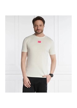 HUGO T-shirt Diragolino212 | Regular Fit ze sklepu Gomez Fashion Store w kategorii T-shirty męskie - zdjęcie 171542565
