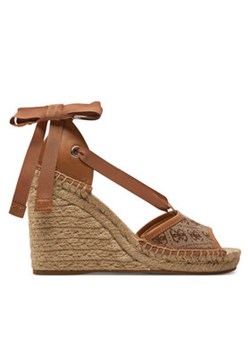 Guess Espadryle Diandra FLGDIR FAL04 Beżowy ze sklepu MODIVO w kategorii Espadryle damskie - zdjęcie 171543078