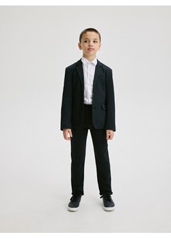Reserved - Eleganckie spodnie chino - granatowy ze sklepu Reserved w kategorii Spodnie chłopięce - zdjęcie 171543528