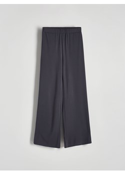 Reserved - Spodnie z modalem - ciemnoszary ze sklepu Reserved w kategorii Spodnie damskie - zdjęcie 171544135