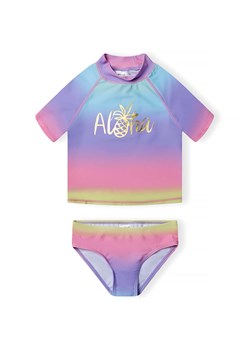 Kolorowy strój kąpielowy dziewczęcy- koszulka i majtki z filtrem UV ze sklepu 5.10.15 w kategorii Stroje kąpielowe - zdjęcie 171545936